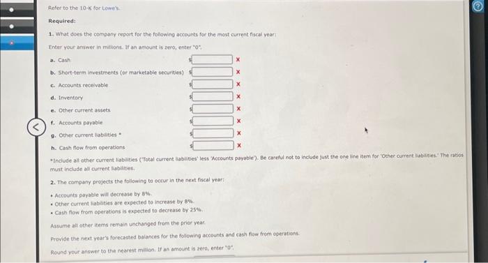 Solved 1. What Does The Company Report For The Following | Chegg.com