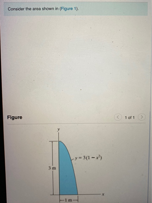 Solved Consider the area shown in (Figure 1). Figure 1 of 1 | Chegg.com