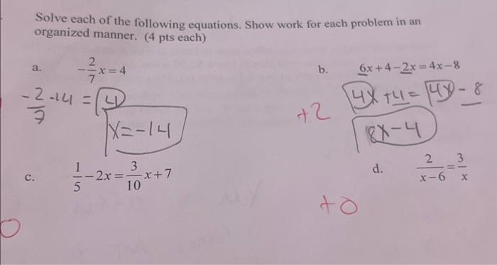 Solved I need help with problem C and D and i need to show a | Chegg.com