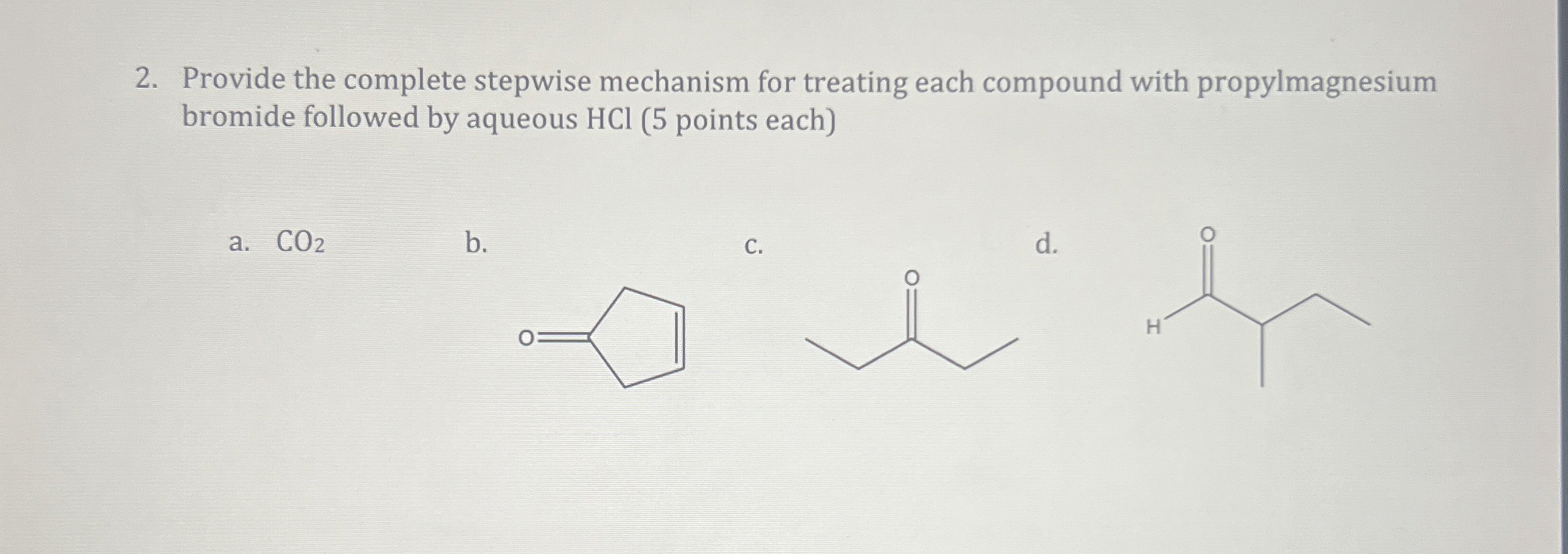 Solved Provide the complete stepwise mechanism for treating | Chegg.com