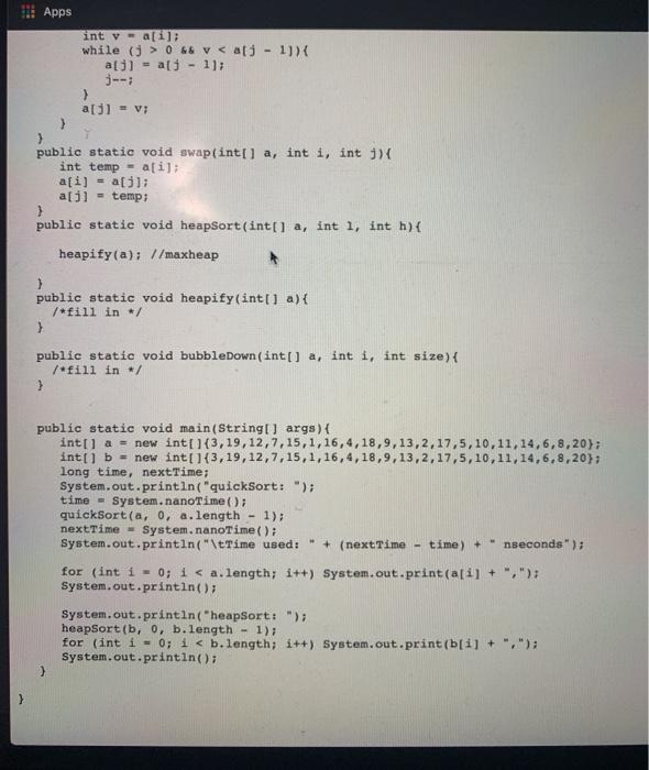 Solved Part A: Update the java file names to include your | Chegg.com