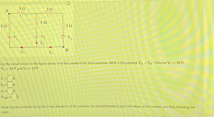 Solved For The Circuit Shown In The Figure Above, Find The | Chegg.com