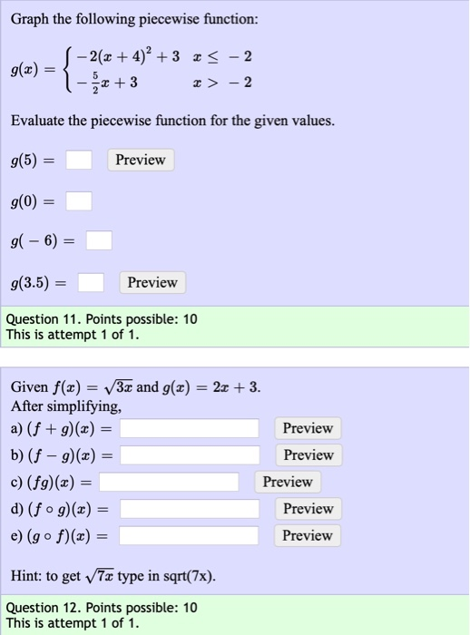 Solved Graph The Following Piecewise Function 5 2 X 4 Chegg Com