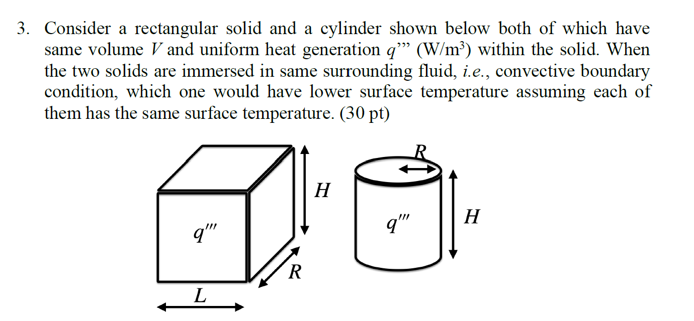 Solved Consider a rectangular solid and a cylinder shown | Chegg.com