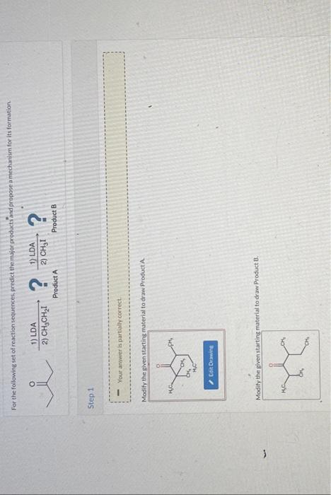 For the following set of reaction sequences, predict the major products and gropase a mechanism for its formation.
Product A
