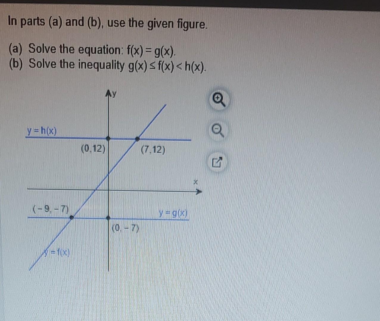 Solved In Parts A And B Use The Given Figure A Solve Chegg Solved In Parts A And B Use The Given Figure A Solve Chegg