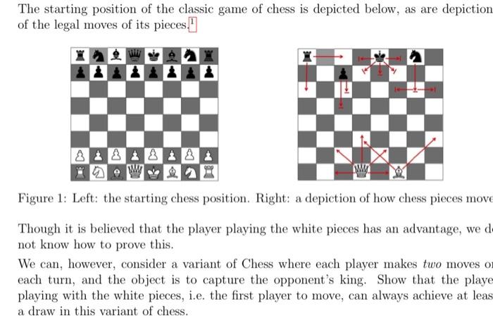 Is there a position in chess where the only legal move is