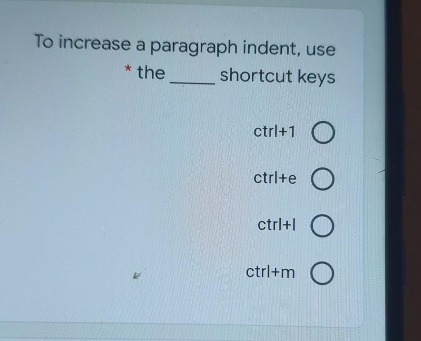 Solved Menu Used To Display The Ruler View Home O Inse Chegg Com