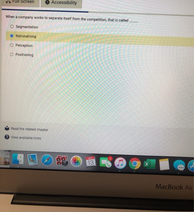 Solved y Full Screen Accessibility When a company works to | Chegg.com