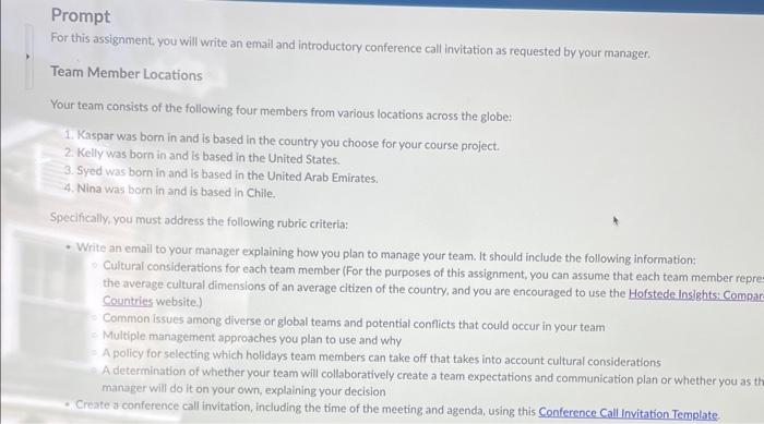 managing-an-international-team-will-present-chegg