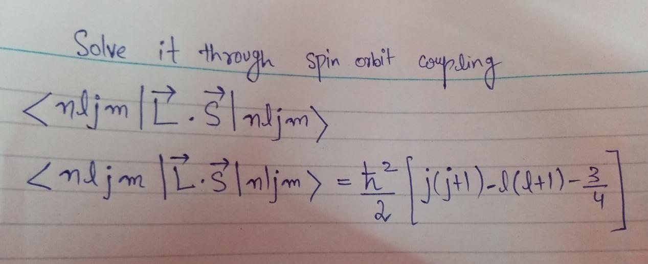 Solved Quantum Mechanics 2 Course Of Bs Physics. Kindly | Chegg.com