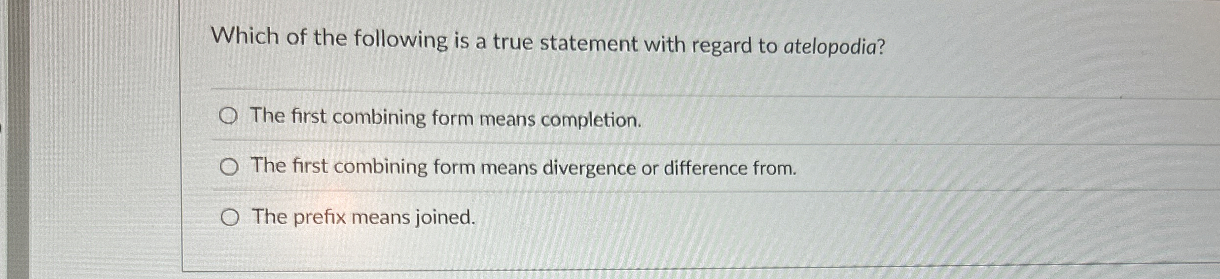 Solved Which of the following is a true statement with | Chegg.com