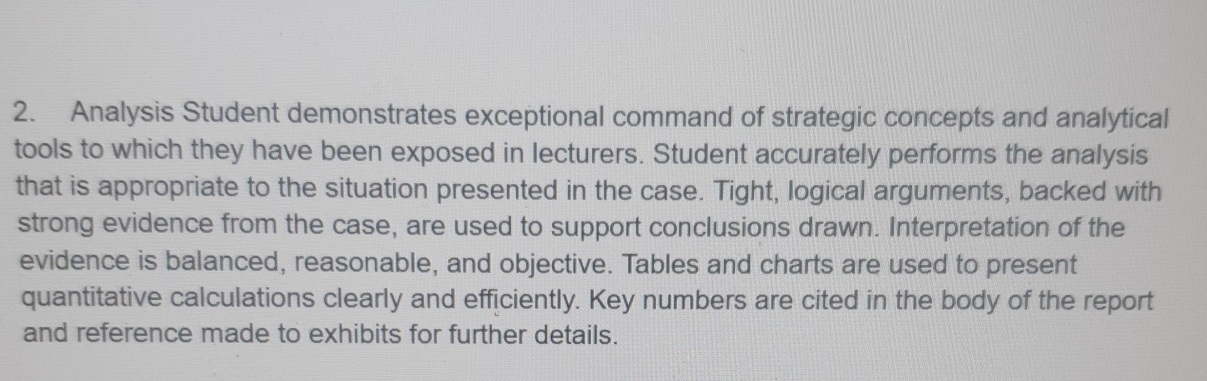 Solved Analysis of the problemMicrosoft 2018. ﻿ Tight, | Chegg.com