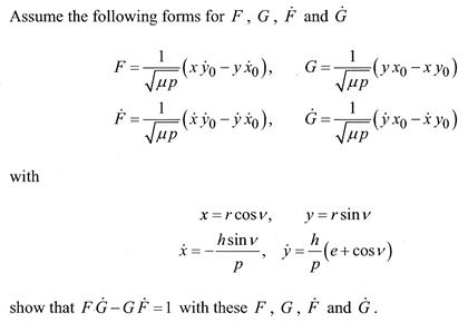 Assume The Following Forms For F G F And G F 1 Chegg Com