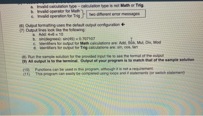 Solved You will write a program that performs the following | Chegg.com