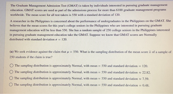 GMAT Originale Fragen