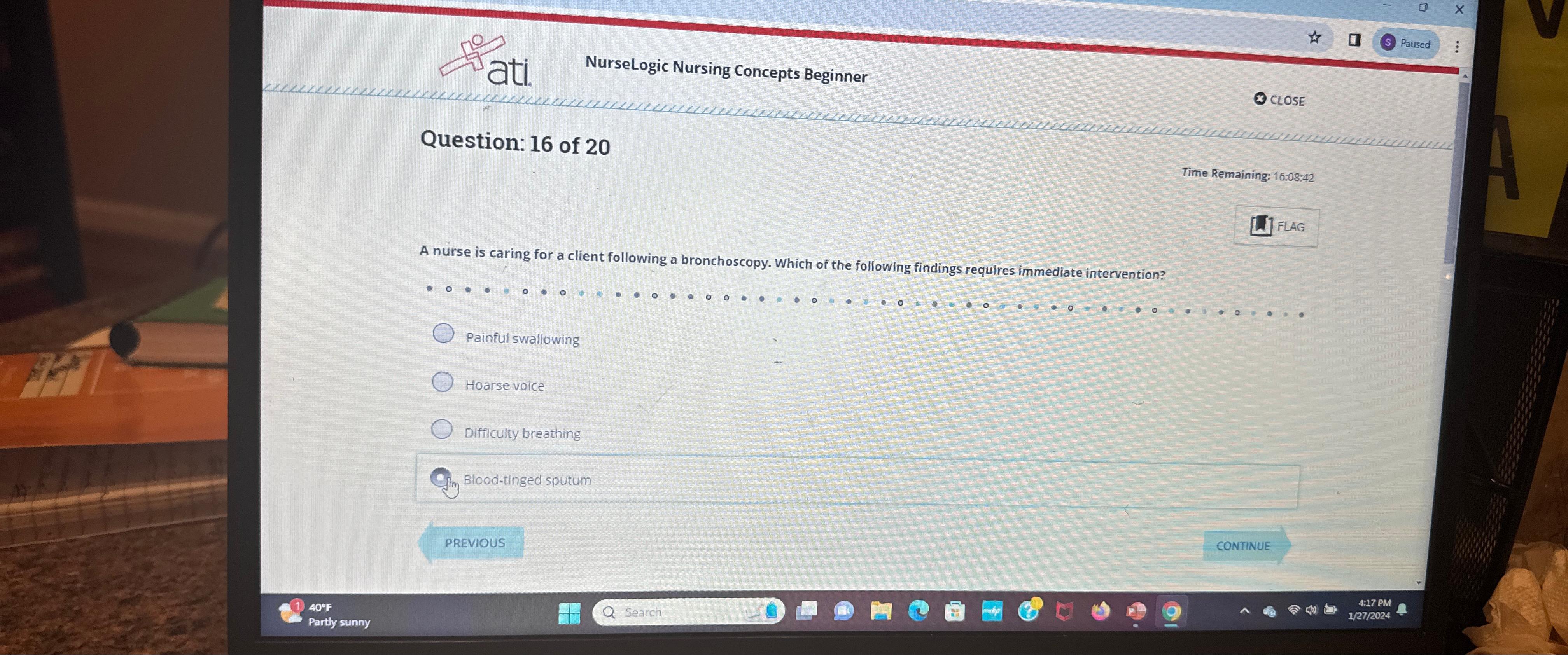 Solved ati.NurseLogic Nursing Concepts | Chegg.com