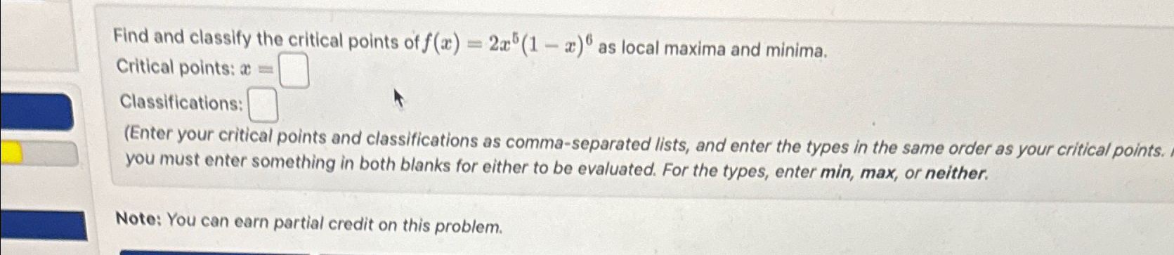 Solved Find and classify the critical points of | Chegg.com