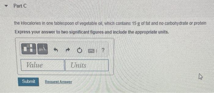 Solved Using The Energy Values For Foods (see The Table), | Chegg.com