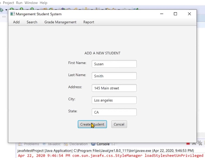 student management system | codsoft task 3 | java... Solved Х Mangement Student Sy... Add Search Grade Management | Chegg.com