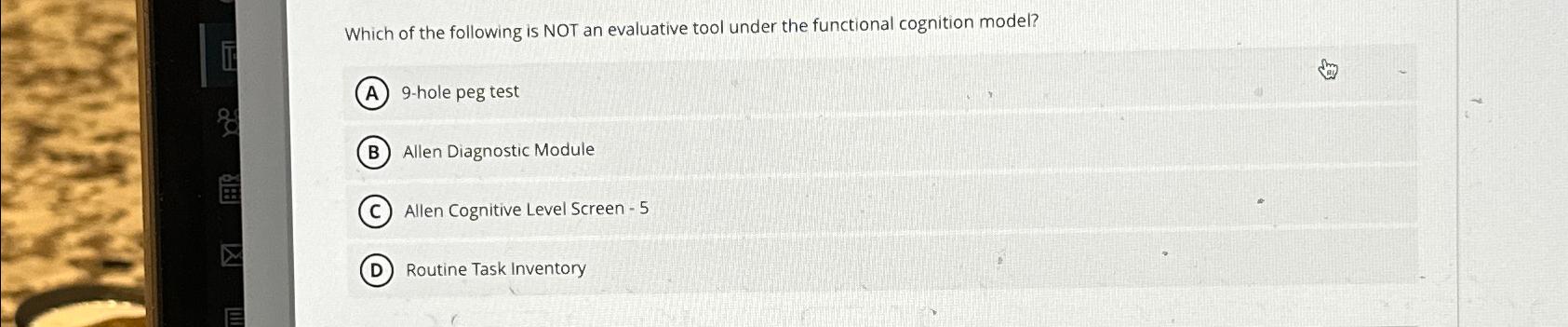 Solved Which of the following is NOT an evaluative tool | Chegg.com