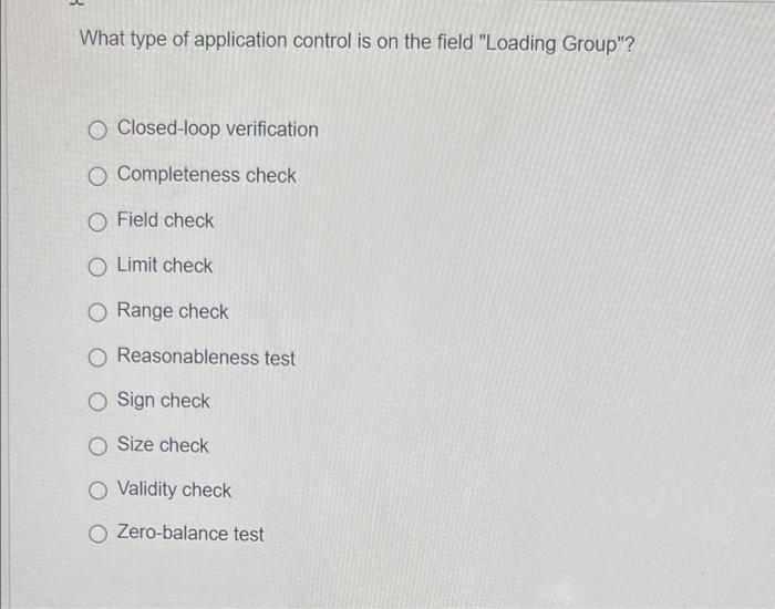 Solved H What type of application control is on the field