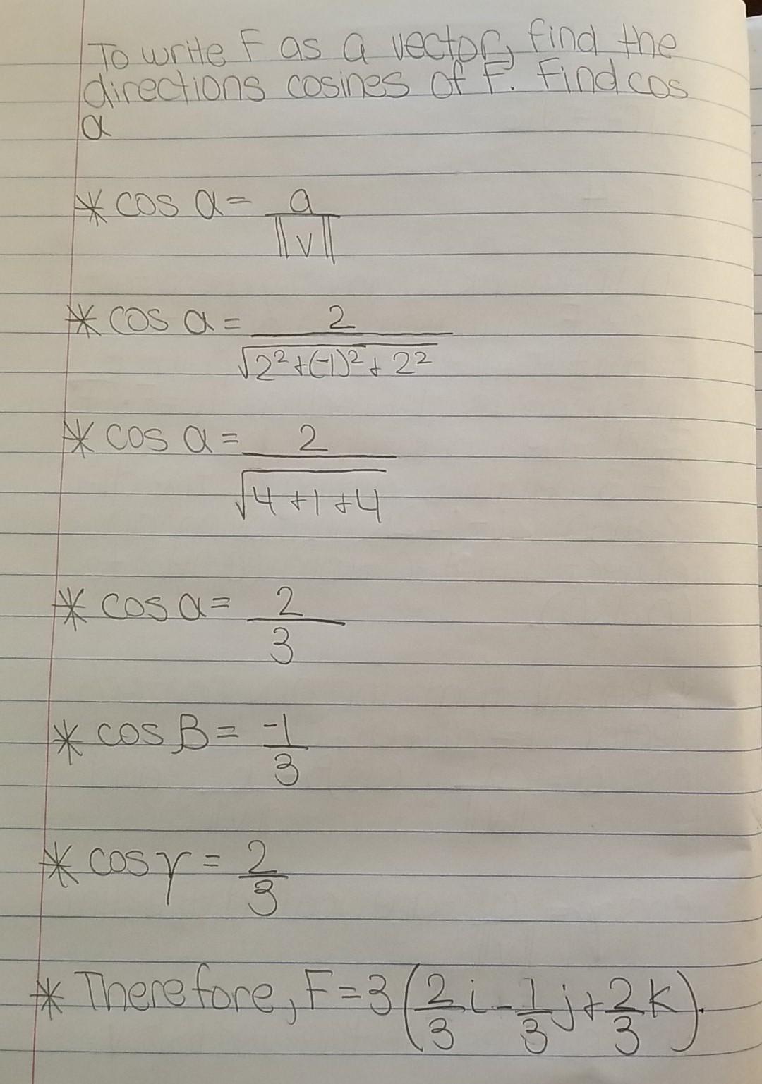 Solved 19. The work w done by a constant force F in moving | Chegg.com