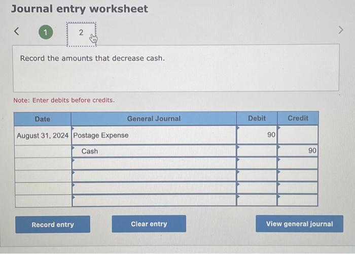 Solved Exercise 4-10 (Algo) Calculate The Balance Of Cash | Chegg.com