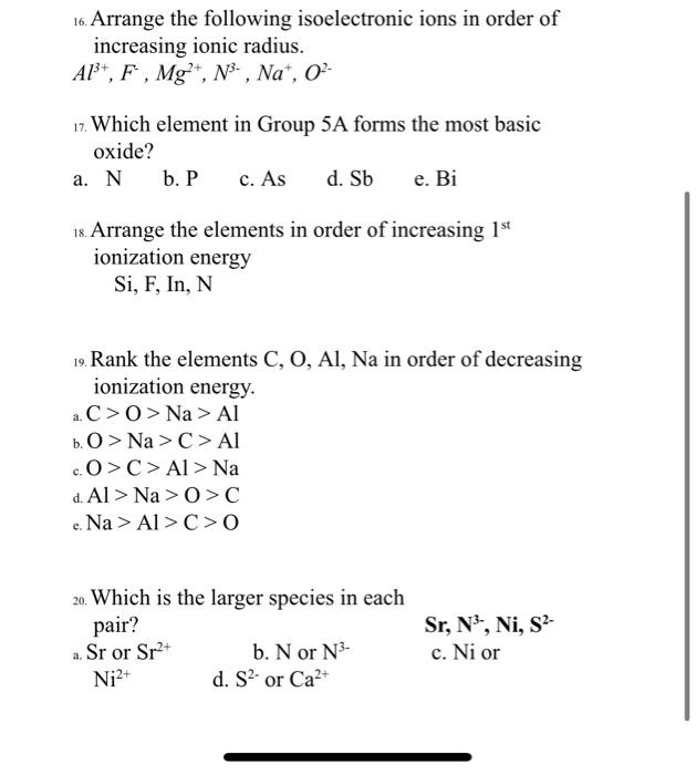 Solved d. Br 1. The effective nuclear charge felt by an | Chegg.com