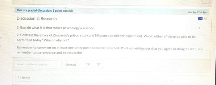 Solved chapter 2 Psychological reserach answer in 4 hour | Chegg.com
