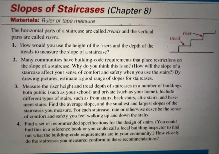 What Do You Call Parts of a Staircase?