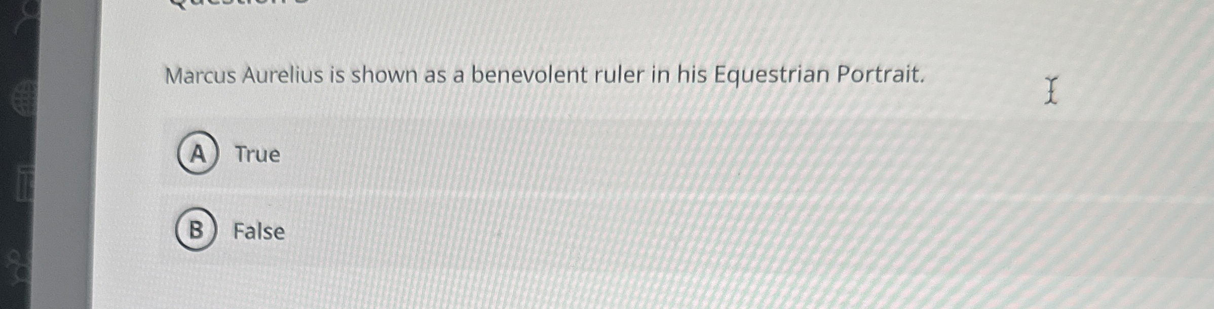 Solved Marcus Aurelius is shown as a benevolent ruler in his | Chegg.com