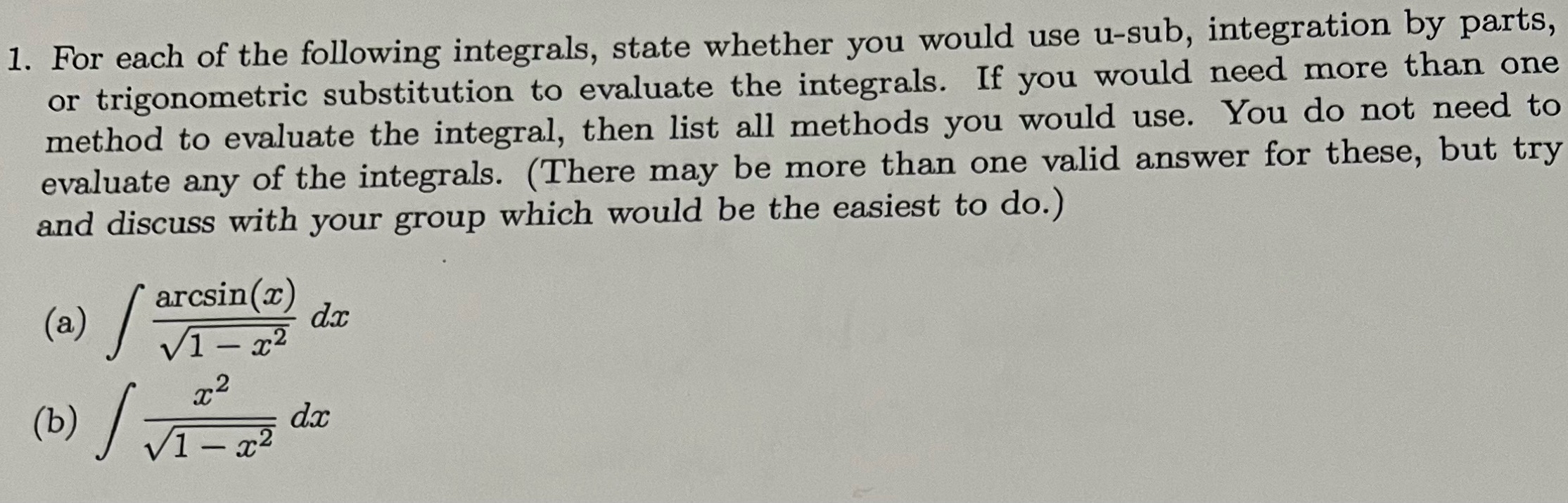 Solved Please answer part a and b.For each of the following | Chegg.com