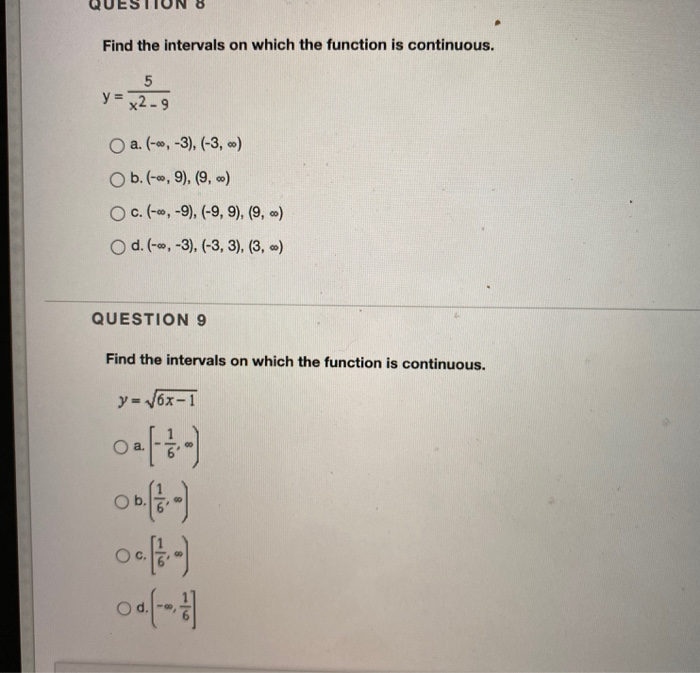 Solved Find the intervals on which the function is | Chegg.com