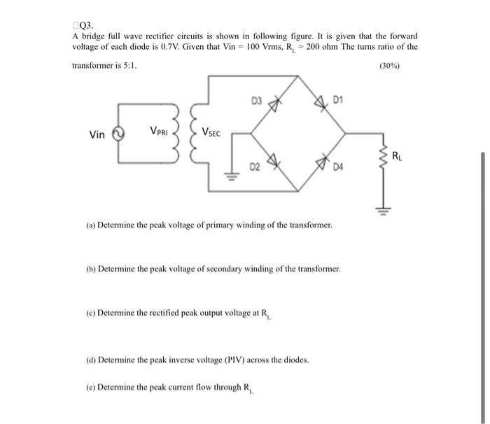 In a full wave rectifier the current in each diode flows deals for