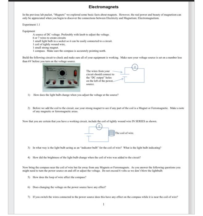 Magnets and electromagnets clearance worksheet