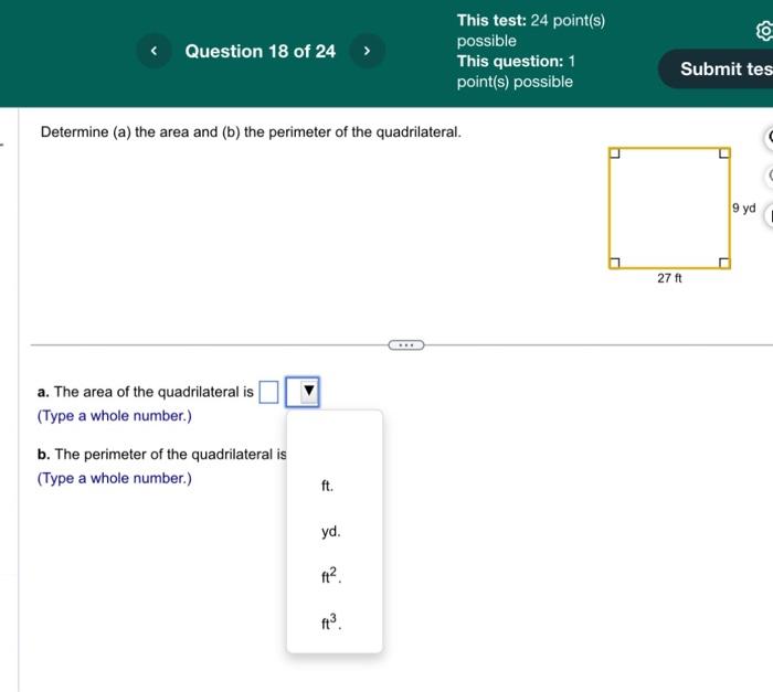 Solved Determine (a) The Area And (b) | Chegg.com