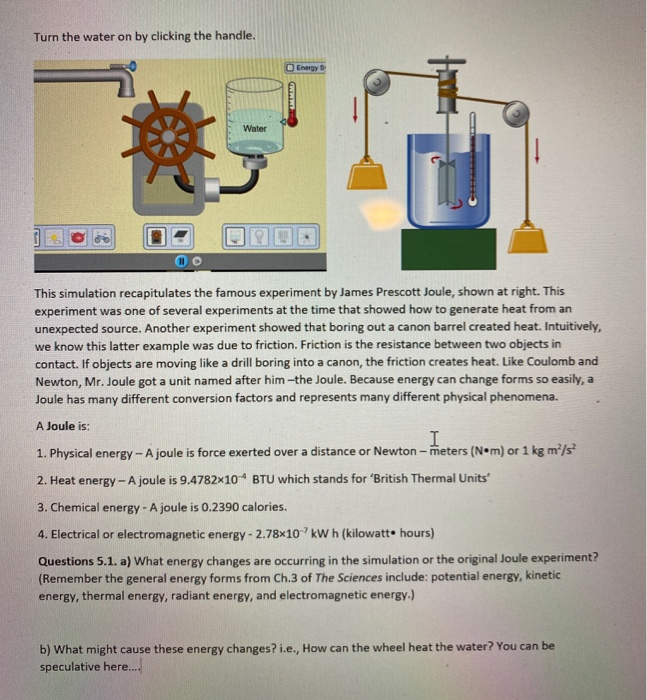 Energy Systems Forms And Changes Simulation Answers