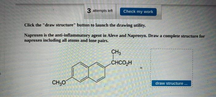 Solved 3 attempts left Check my work Click the "draw | Chegg.com