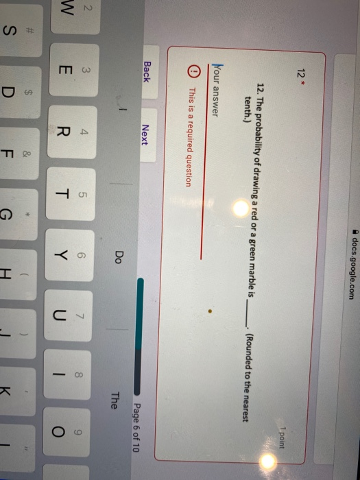 Solved 1 point Use the following information to answer the | Chegg.com
