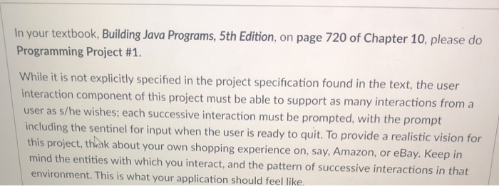 Solved please help me with this java programmkng project.i | Chegg.com