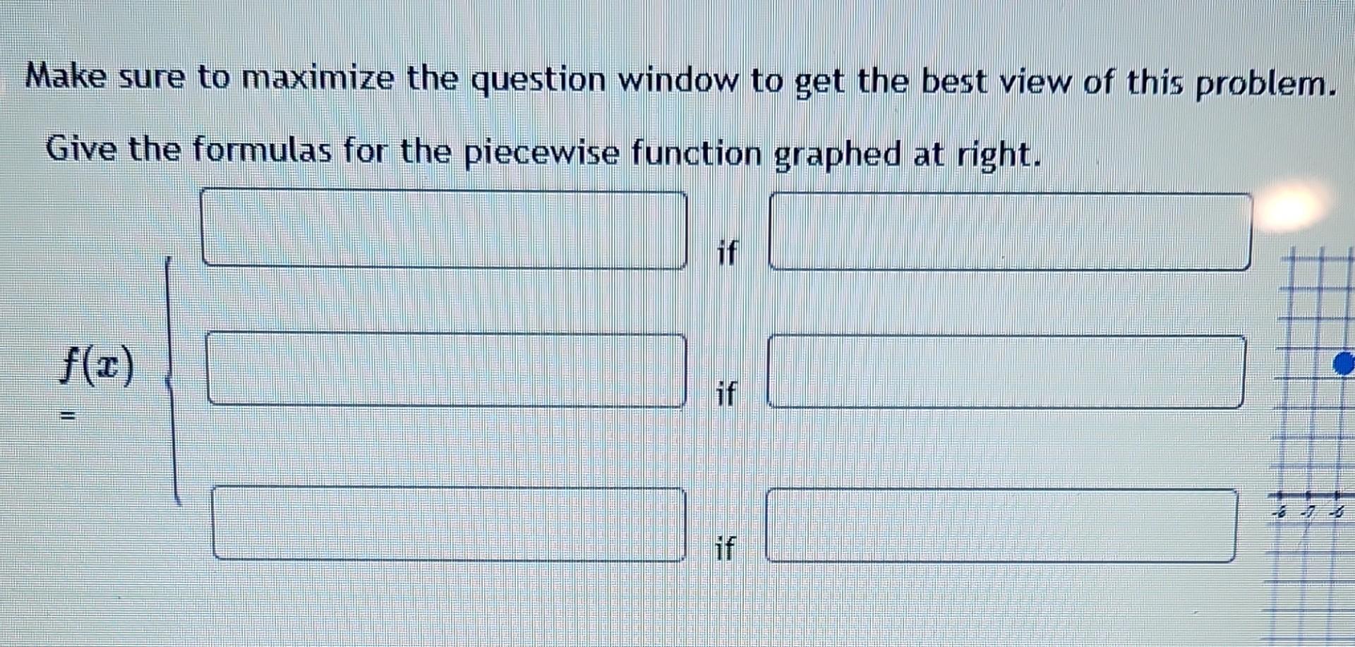 Solved Make sure to maximize the question window to get the | Chegg.com