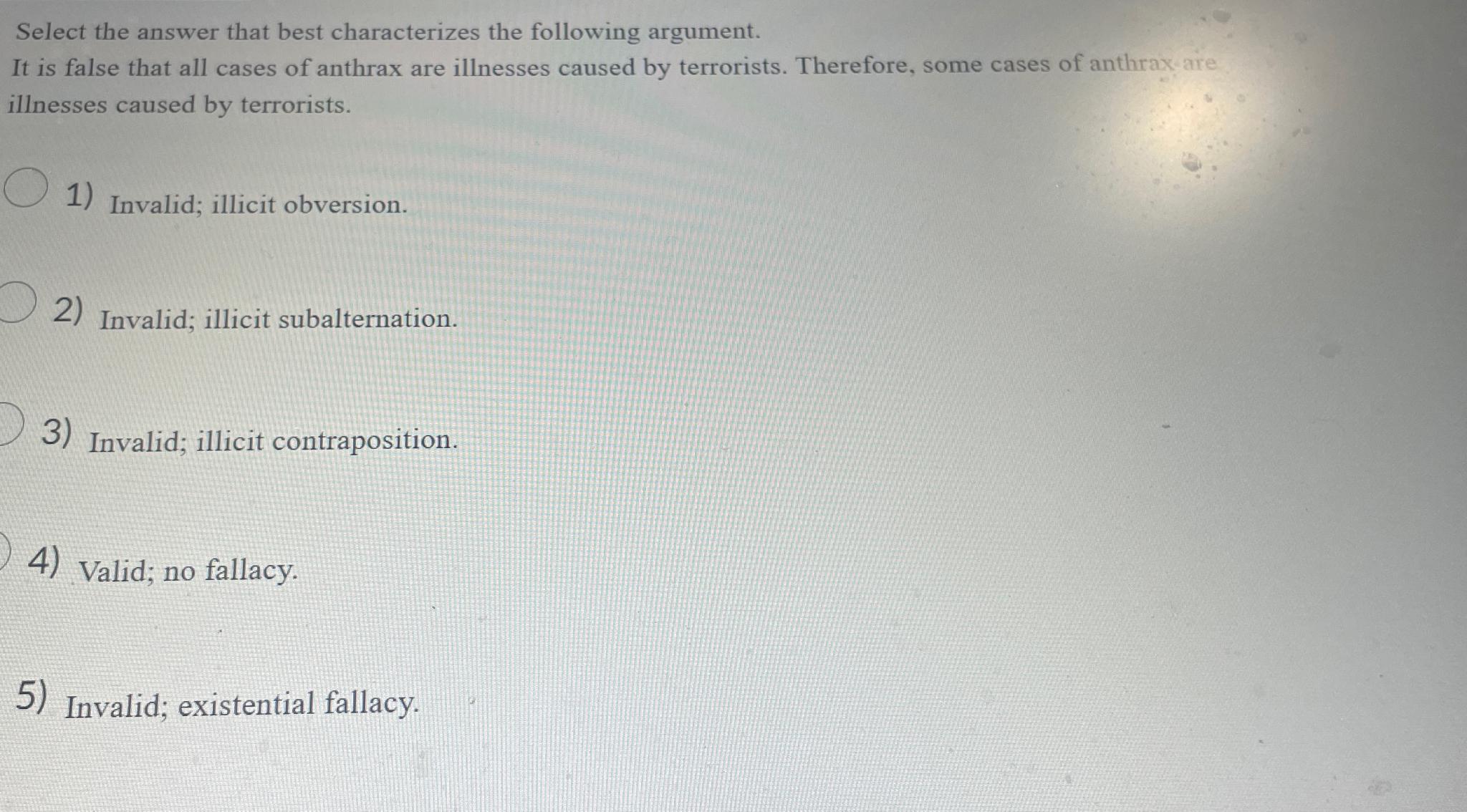 Solved Select the answer that best characterizes the | Chegg.com