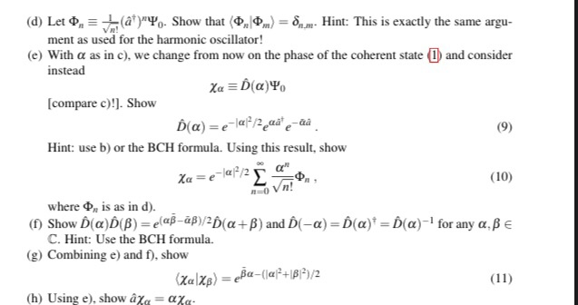 Solved 8 12 Coherent States In H L R Consider The Wave Chegg Com