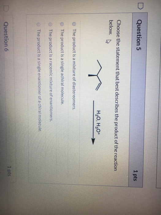 Solved D Question 5 1 pts Choose the statement that best | Chegg.com