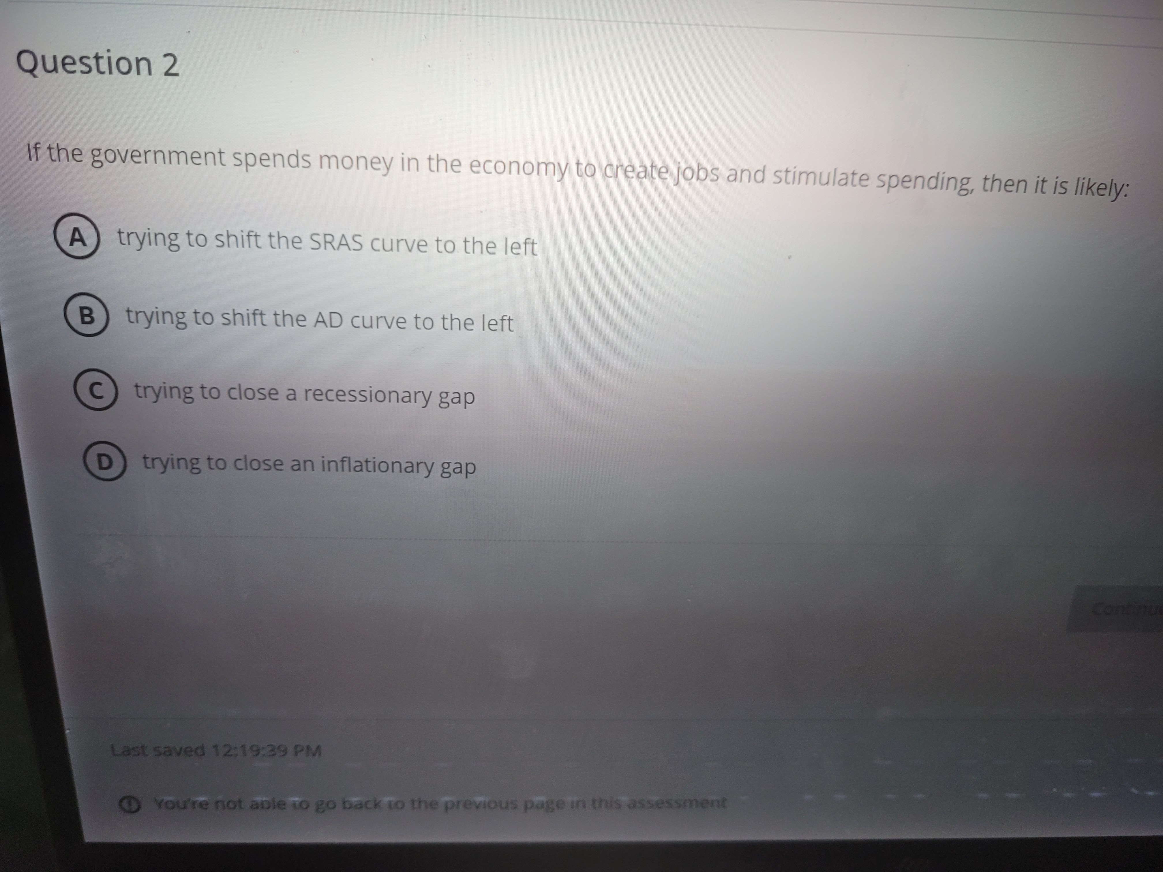 solved in order to decrease spending in the economy, a... Solved Question 2If the government spends money in the | Chegg.com