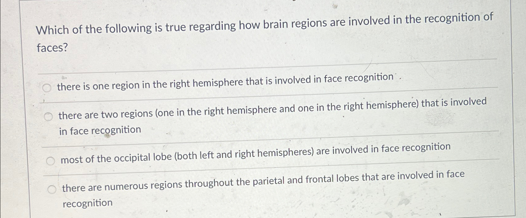 Solved Which of the following is true regarding how brain | Chegg.com
