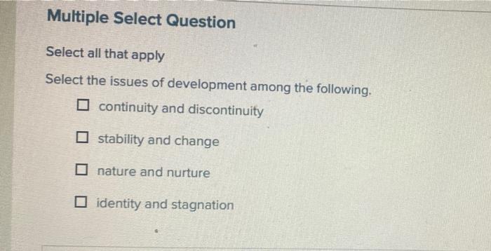 Solved Multiple Select Question Select all that apply Select | Chegg.com
