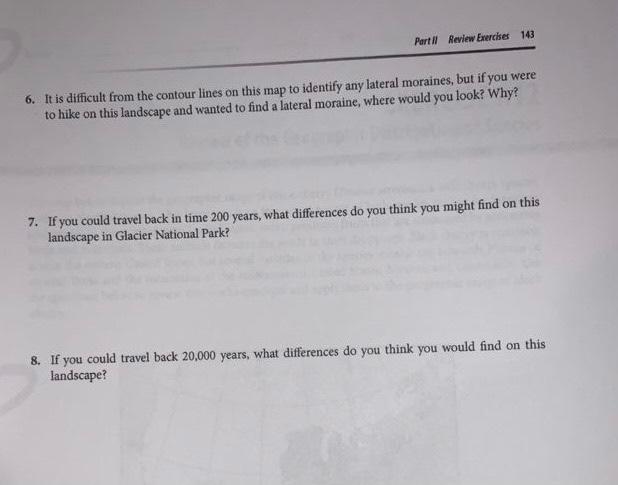 Please use the map to answer questions 1-8. The map | Chegg.com