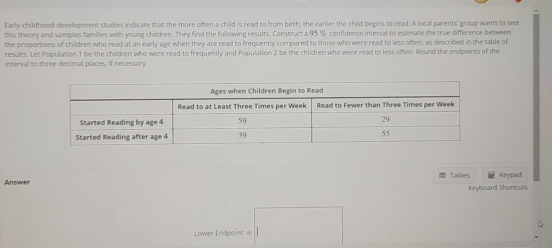 solved-early-childhood-development-studies-indicate-that-the-chegg